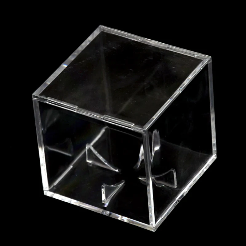 

Acrylic Transparent Baseball Display Box Base Collection Box Dustproof Plastic Decorative Box SQUARE BALL DISPLAY UV PROTECTION