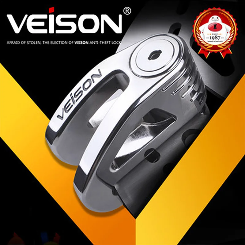 VEISON Универсальный Противоугонный мотоциклетный скутер из нержавеющей стали