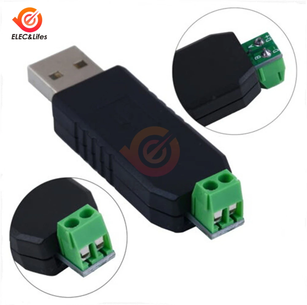 CH340 USB 2 0 к RS485 485 модуль адаптера конвертера для ПК Win7 XP Vista Linux OS WinCE5.0