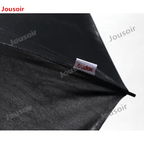 2pcs Godox 43&quot 108cm Reflector Umbrella Photo Studio Flash Light Grained Black Silver CD50 | Электроника
