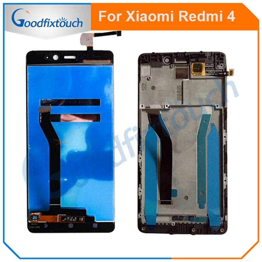Для Xiaomi Redmi 4 ЖК-дисплей с кодирующий преобразователь сенсорного экрана в сборе