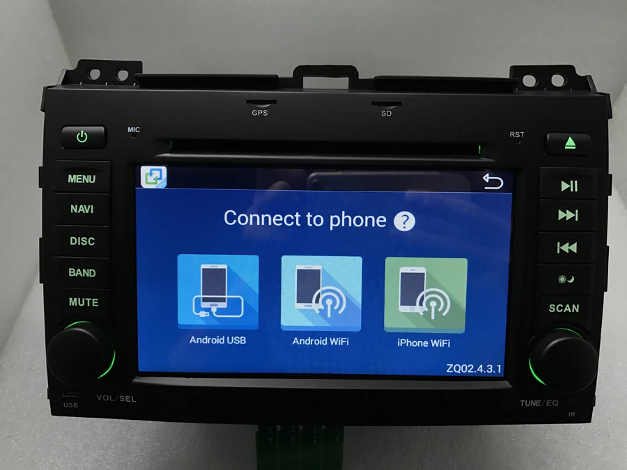 BYNCG 7 &quotandroid 8 0 1024*600 HD Автомобильный dvd плеер 2din автомобильный gps 2 Гб ram 3g/wifi радио bt