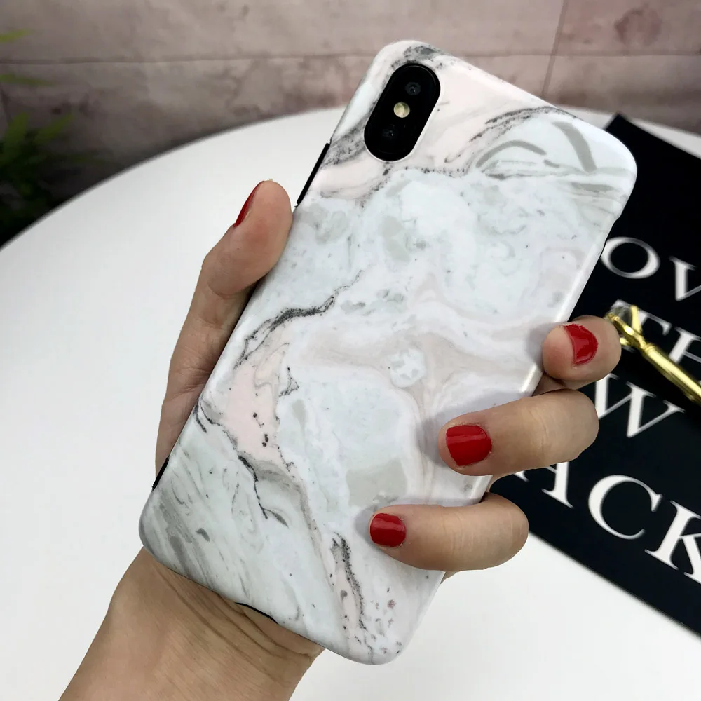 Силиконовый чехол для iphone X XR XS Max чехол для iphone 8, 7, 6, 6S Plus, X XS чехол для Max XR класса люкс узором из цветов и листьев масло на заднюю панель с изображением флага США - Цвет: 5