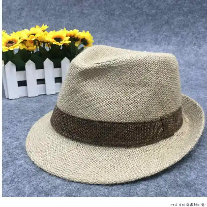 FHADST детская соломенная шляпа летняя мода для мальчиков и девочек милые шляпы