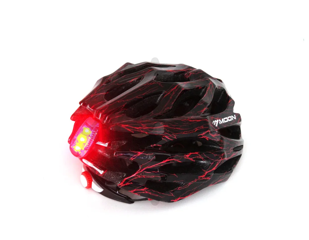 BIKEIN, лампа для ночной езды на горном велосипеде, 3 светодиодный защитный шлем, вспышка, светильник, подседельный штырь, задний светильник, CR2032, Аксессуары для велосипеда