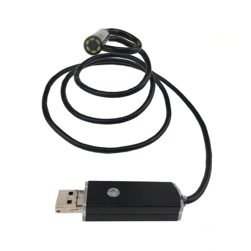 8 мм водонепроницаемый Windows Android OTG 2in1 USB Интерфейс эндоскоп с 1 м 2 5 10 кабель