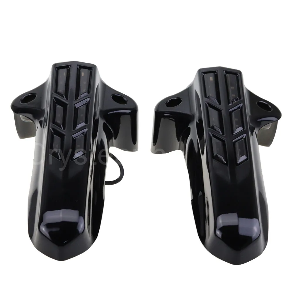 Для Harley Touring FLHR FLHX FLHT 2014-2017 2015 2016 мотоциклетная вилка Чехлы для ног Передняя Нижняя