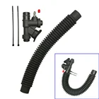 Насос BCD для подводного плавания, гофрированный клапан K, сменный компрессор для шланга, компенсатор плавучести