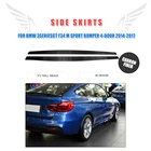 2 шт.компл. автомобильные фартуки из углеродного волокна для юбки, для BMW 3 серии GT F34 M, спортивный бампер 4 двери 2014-2017
