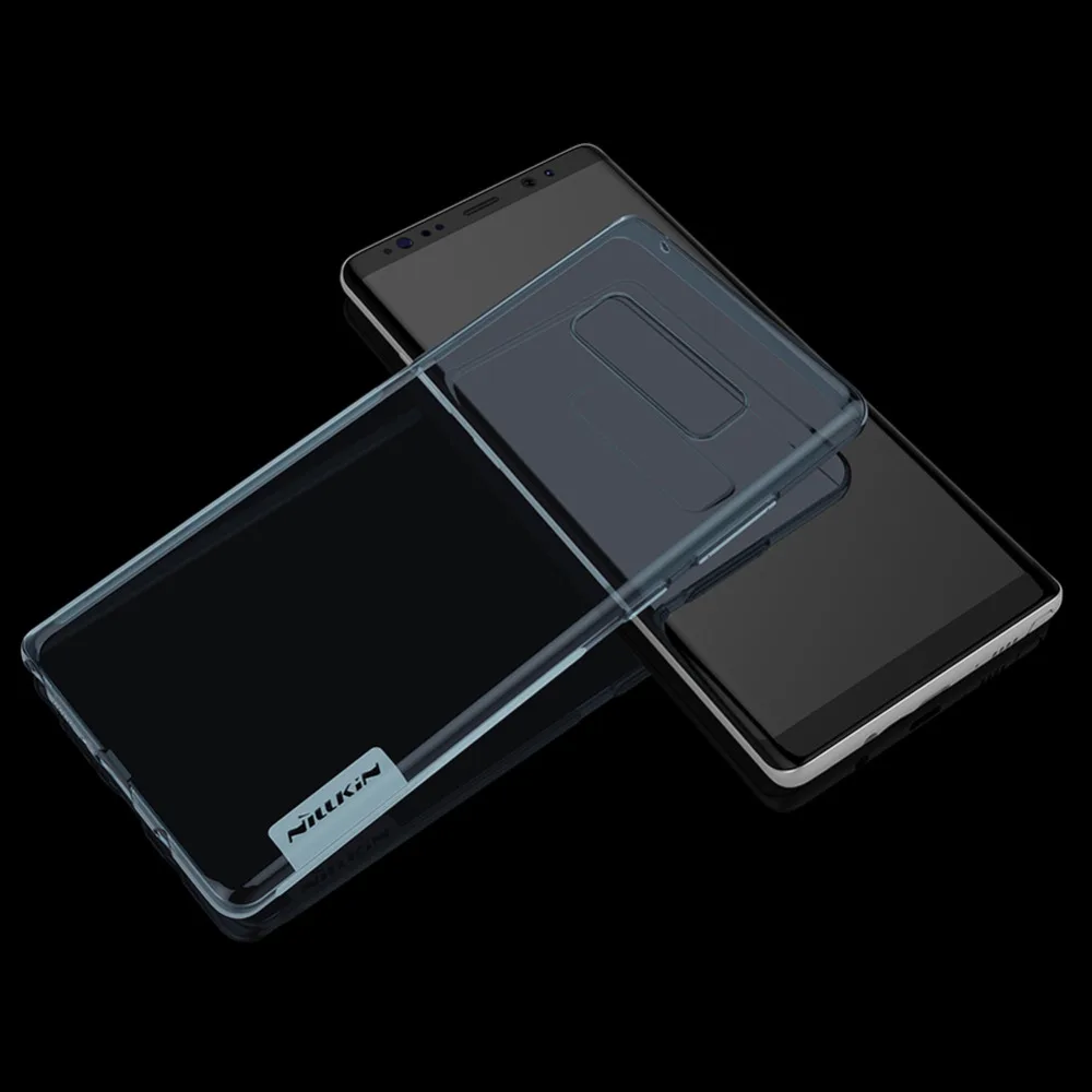 Note 8/9 case Nillkin Nature Transparent Clear Soft silicon TPU Protector back cover for samsung galaxy note 8 6.32'' |