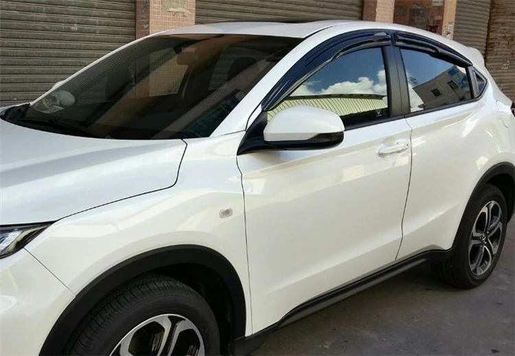 Пластиковый козырек для окон vezel HRV отверстие защита от солнца и дождя HONDA