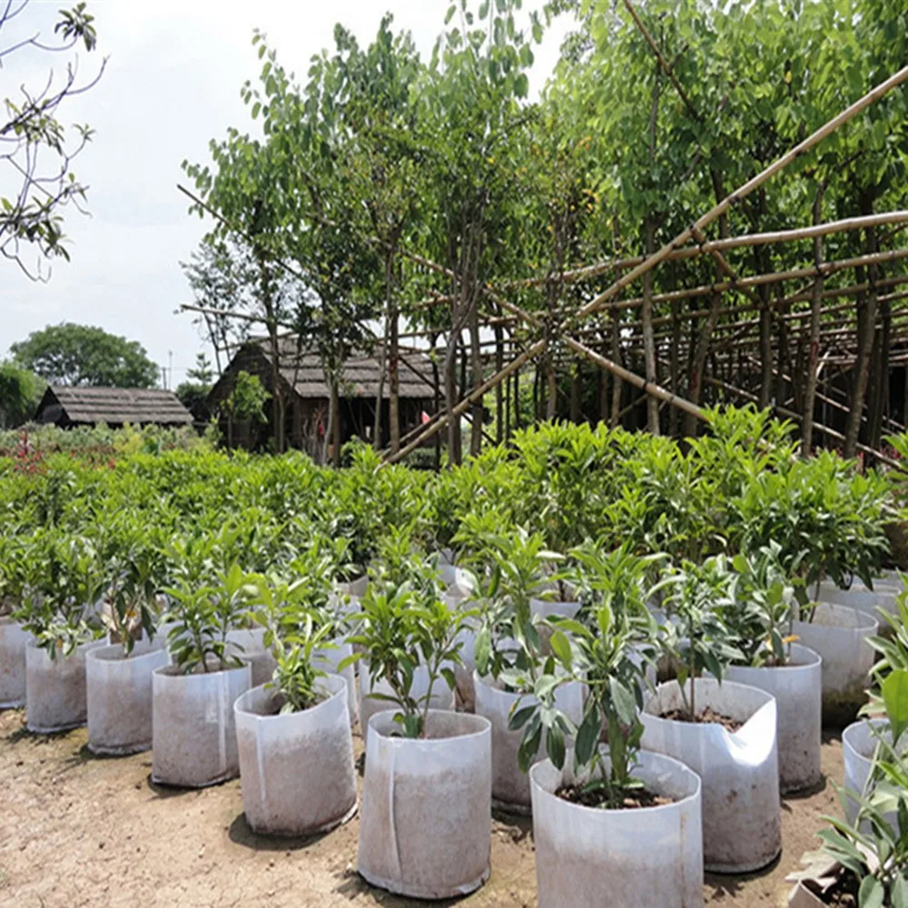 Лидер продаж 7 размеров утолщенный вместительный контейнер для растений мешок