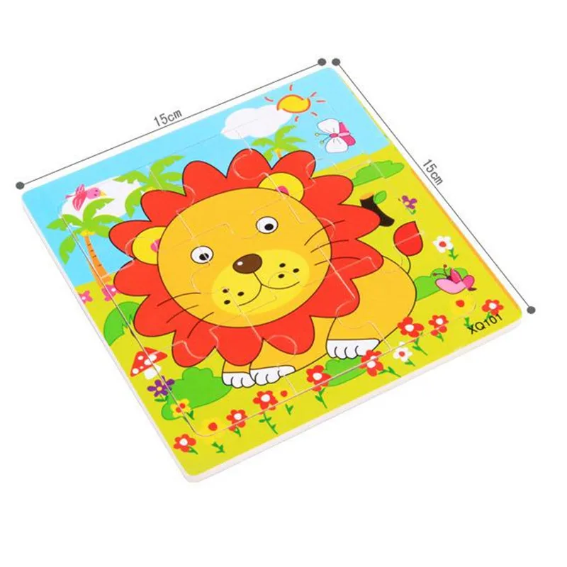 Деревянные пазлы для детей развивающие и Обучающие классические Пазлы детские