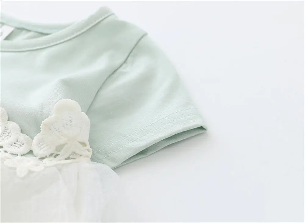 Baby Dresses 2018 New Arrival Summer Kids Girls Dress Casual Bow Tie Girl Clothes For Newborns Vestido De Bebe | Детская одежда и