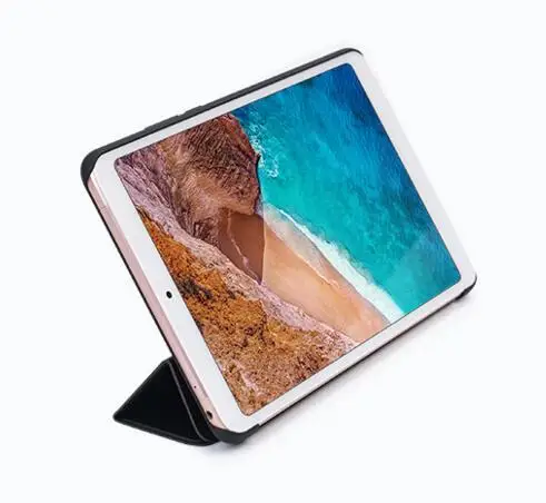 Оригинальный чехол для Xiaomi MiPad 4 Plus из искусственной кожи умный держатель