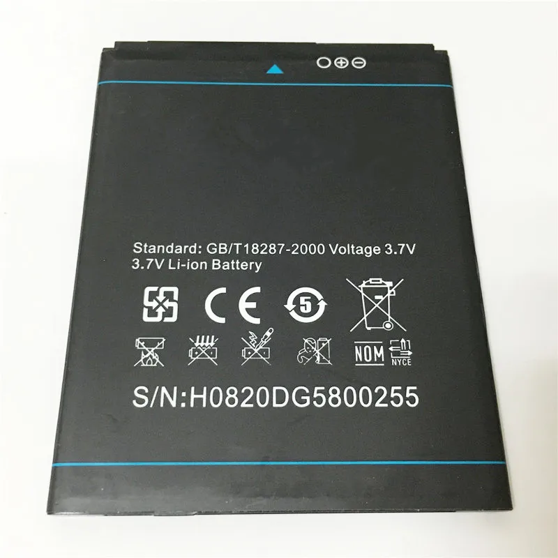 Аккумулятор Для Doogee Kissme DG580 MT6582 3 7 В 2500 мАч 5 дюйма аккумулятор | Мобильные телефоны