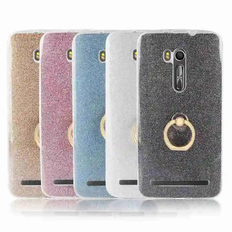 Для Asus Zenfone Go ZB551KL случае 5.5 дюймов флэш-порошок ТПУ Мягкая силиконовая задняя
