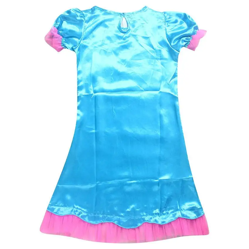 2017 новое поступление вечерние платья троллей Маковое платье в лесу синее