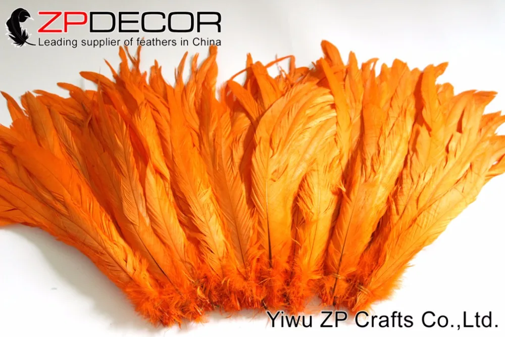 ZPDECOR 100 шт./лот 30-35 см(12-14 дюймов) красочные Петух Coque хвост перья для выступлений необходимо