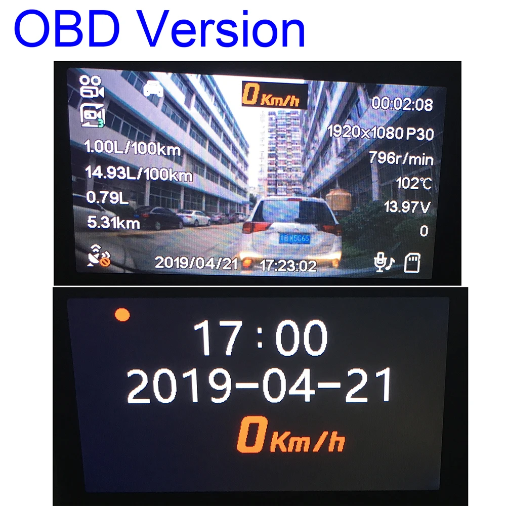 JOOYFACT A8 4K Ultra HD OBD Автомобильный видеорегистратор DVR рекордер камера-Регистратор 2160P 1080P sony IMX307 96660 ночное видение HUD WiFi
