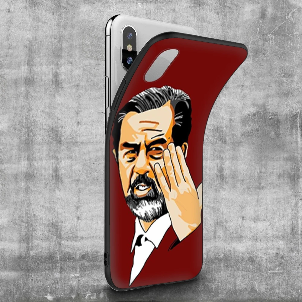 Чехол Lavaza с Саддамом Хуссейном для iPhone 12 mini 11 Pro XS Max XR X 8 7 6 6S Plus 5 5s se|Бамперы| |