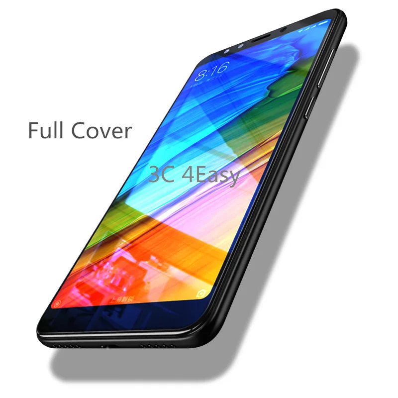 Обновленная новая полная крышка из закаленного стекла для Redmi 5 Plus Защитная