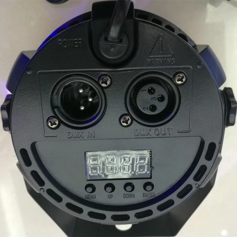 LED Par Light 12 светодиодов 3 в 1 сценическое освещение DMX 512 18 Вт 5*12 Клубная Дискотека