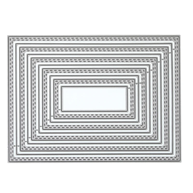 3D подарочная Рамка для дома металлические режущие штампы трафареты бумажные