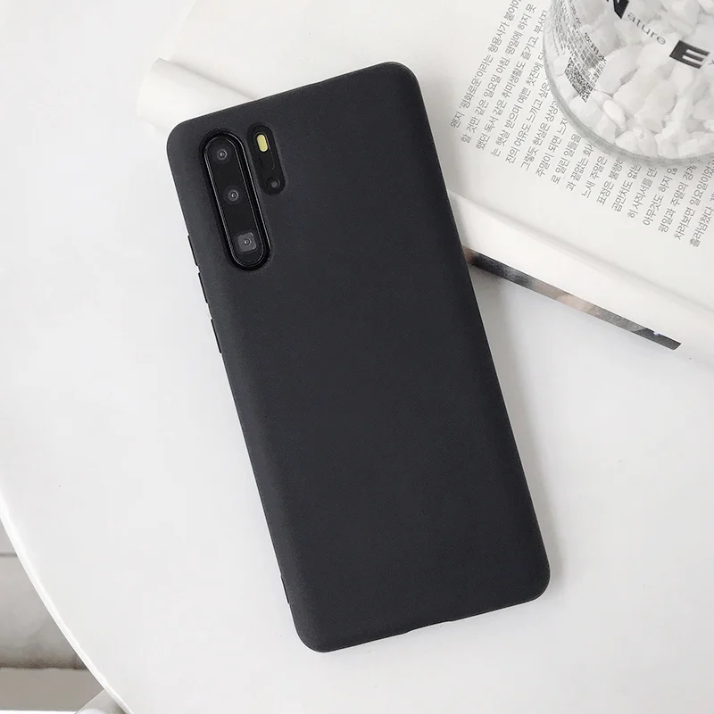 WK88-TGBlack SoCouple Мягкий ТПУ чехол для телефона для huawei P20 P30 Pro P10 плюс Коврики 20 10 30 Pro Honor 10 10i 20 8X 9X Nova 3 3i Карамельный цвет чехол - Цвет: WK88-TGBlack