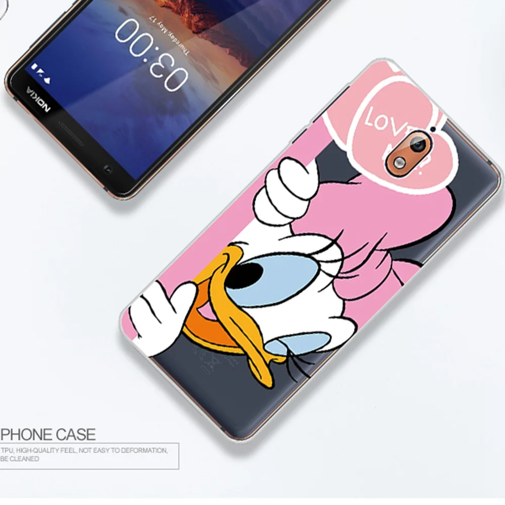 For Nokia 7 Plus Case 3.1 Silicone Soft TPU 6 2017 2018 Coque Funda Flower Cute Clear Capas |