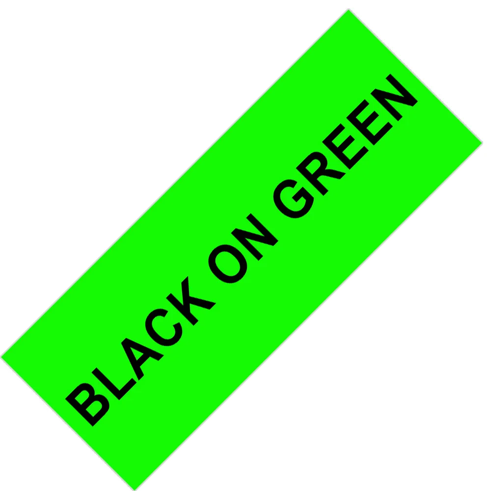 Black on Green Fimax 1 упак 45013 45010 S0720530 dymo d1 этикетировщик 12 мм 40918 45021 45016 45010 45018 для DYMO лента этикеток для принтера лента LM160 - Цвет: Black on Green