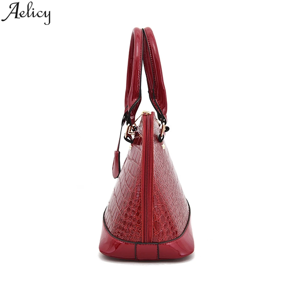 Aelicy женская модная сумка из искусственной кожи аллигатора Женская универсальная