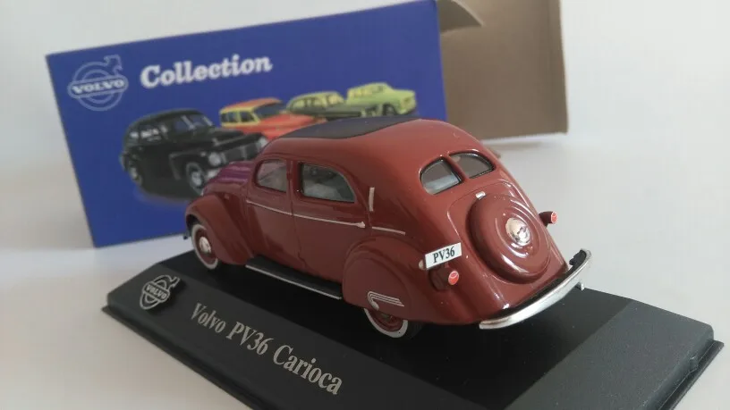 В LAS 1:43 Volvo PV36 Carioca винтажная модель автомобиля литая под давлением металлическая игрушка подарок на день рождения для детей
