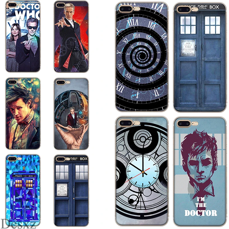 Чехол для телефона Tardis Box Doctor Who iPhone 5 5S SE 6 6s 7 8 Plus X XS XR Max|Чехлы-накладки| |