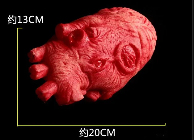 Человек сердце кроваво зомби пища Чоп тело опора аксессуары для вечеринки