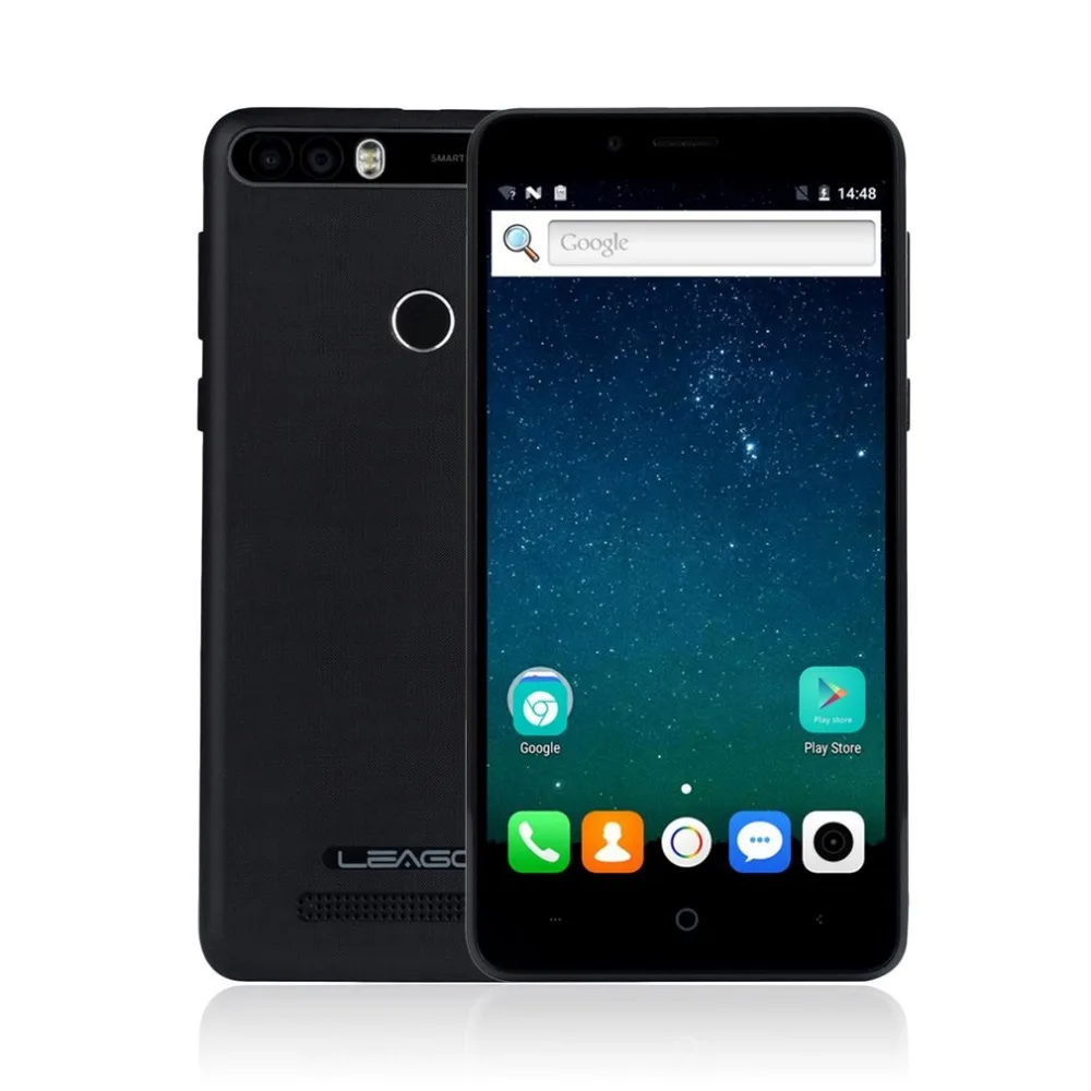 Leagoo Kiicaa Мощность 5 0 дюймов Android 7 смартфон 4000 мАч MT6580A 2 г + 16 ГБ Встроенная память