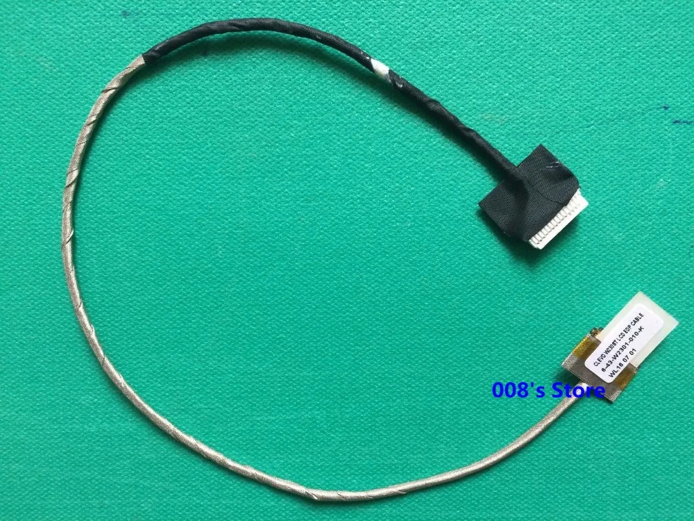 Новый светодиодный ЖК-EDP кабель для Clevo W230ST HASEE K350C-I7 D2 k350s W230SS 6-43-W2301-010-K экранная