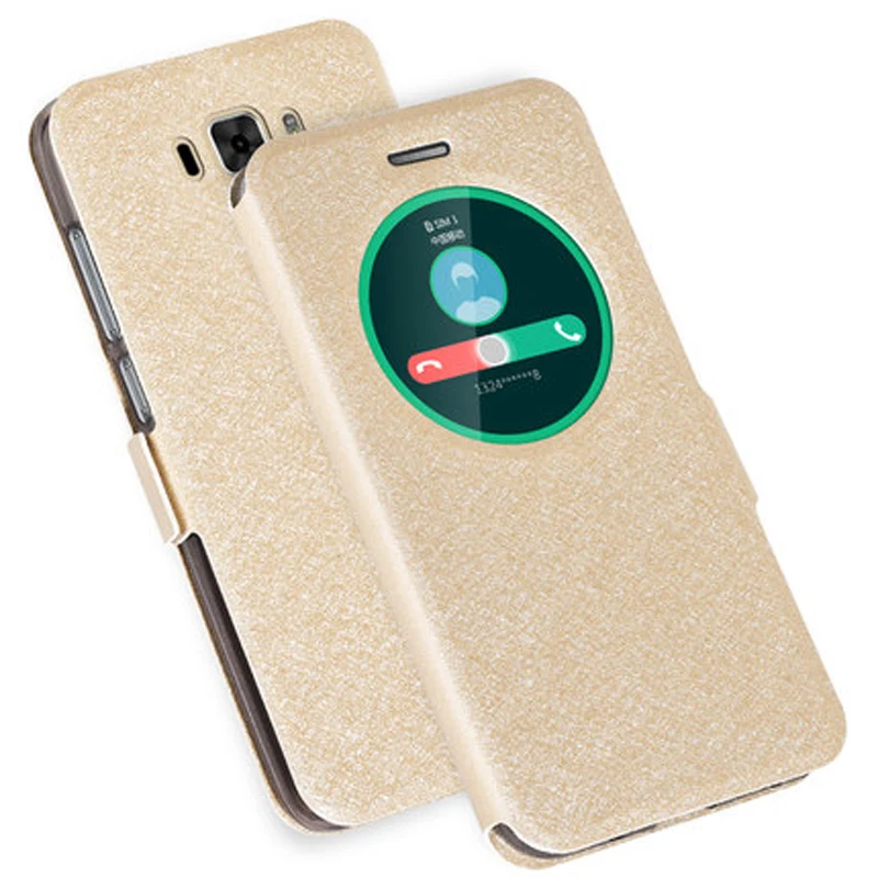 Чехол для Asus Zenfone 3 Laser ZC551KL кожаный чехол-накладка из ТПУ Zenfone3