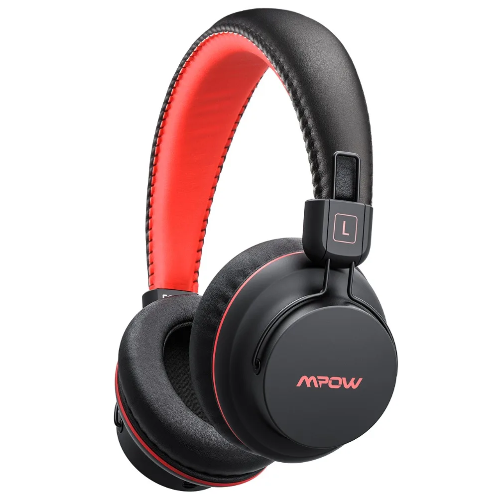 Mpow H1 беспроводные наушники HD Hi-Fi стерео наушники с шумоподавлением с микрофоном над ухом Bluetooth гарнитура для iPhone
