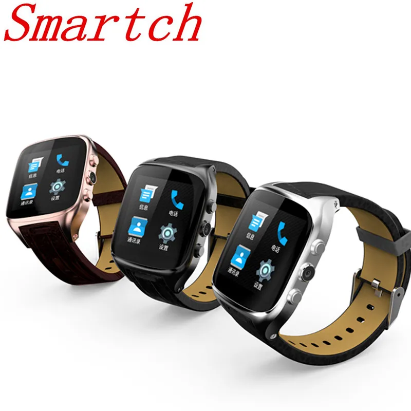Smartch Новый X01S умные часы Dual Core Android 5 1 54 дюймов 3g Smartwatch телефон MTK6580 1. Гц