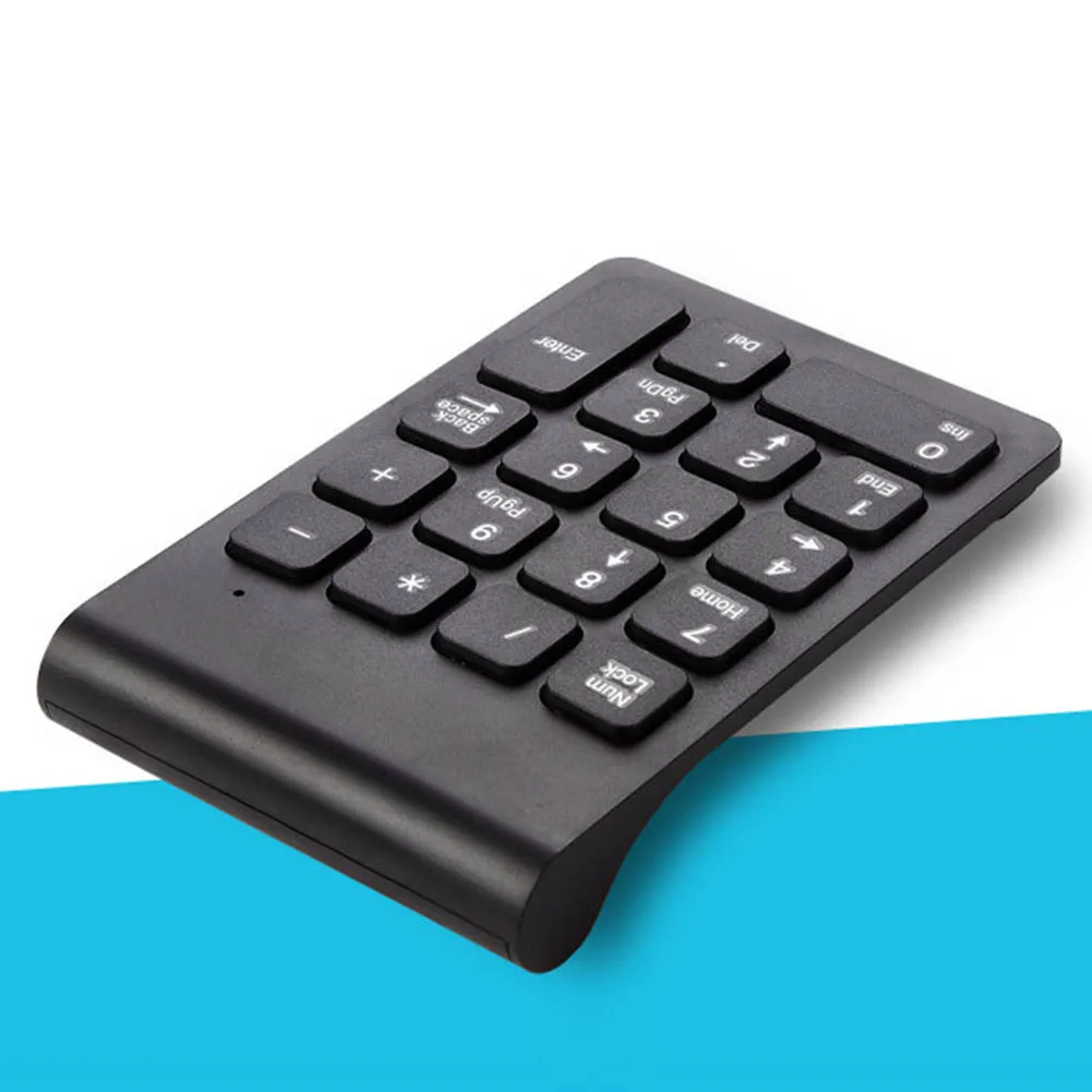 Портативная 2 4G беспроводная цифровая клавиатура USB с номером Pad 18 клавиш мини для