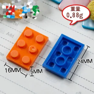 Элементы детали кирпича 3021 пластина 2x3 классический кусок строительный блок