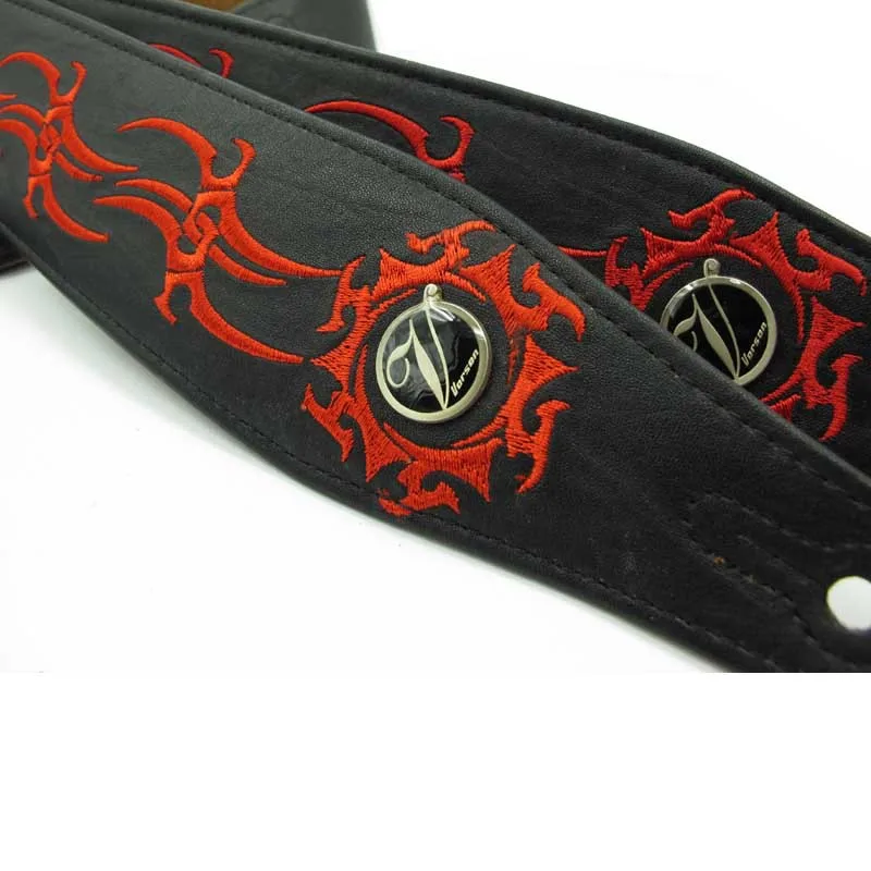 Гитарный ремешок/бас ремешок/фолк гитара ремень кожаный инструмент с рисунком