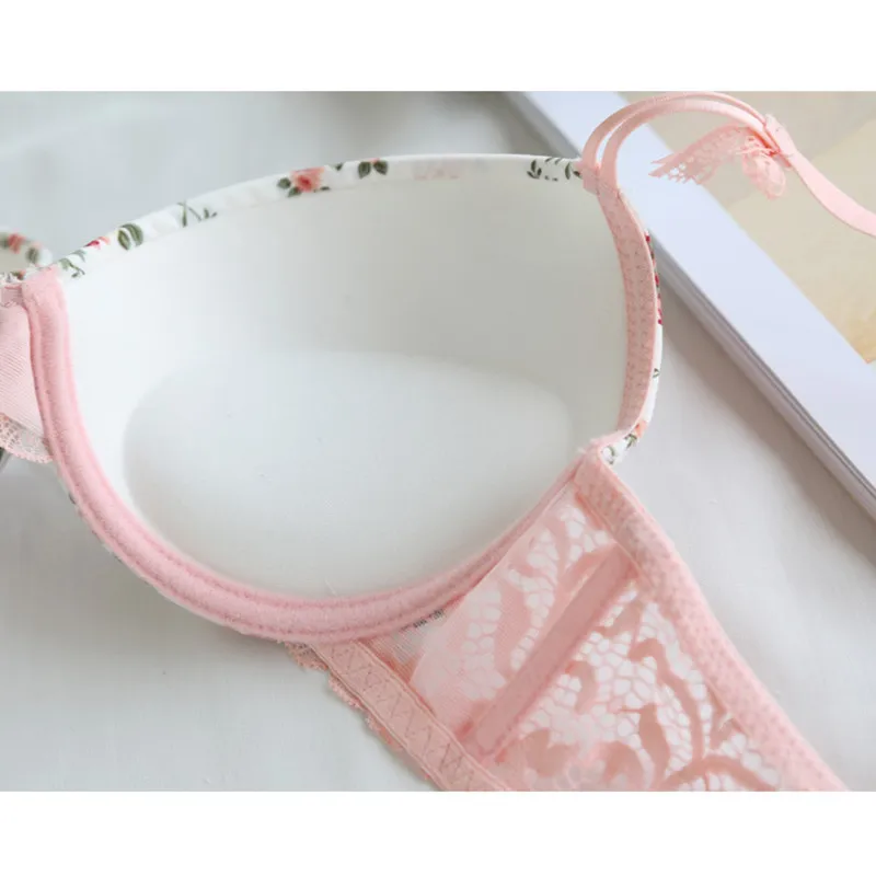 Varsbaby дамское сексуальное кружевное нижнее белье на косточках с принтом Гладкий
