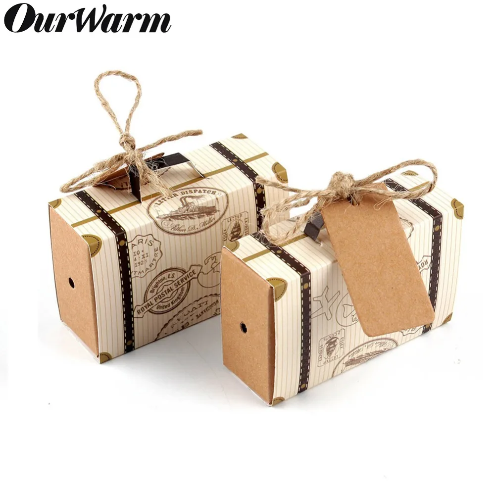 OurWarm коробки конфет для свадьбы 10 штук Классическая тема элегантный стиль