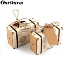 OurWarm коробки конфет для свадьбы, 10 штук, Классическая тема, элегантный стиль, Подарочная коробка для свадьбы, день рождения, юбилей