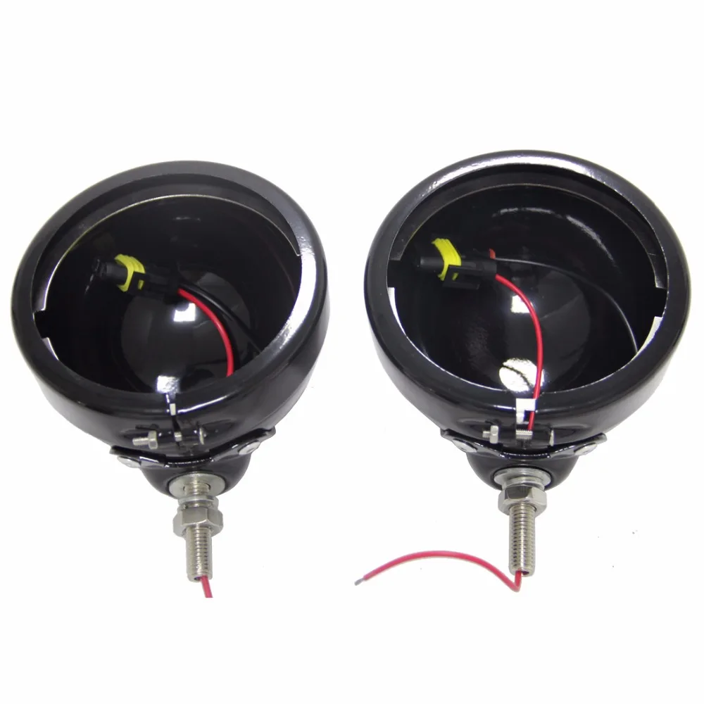 1 пара Монтажный кронштейн для светодиодных противотуманных фар 4 5 дюйма черный (2