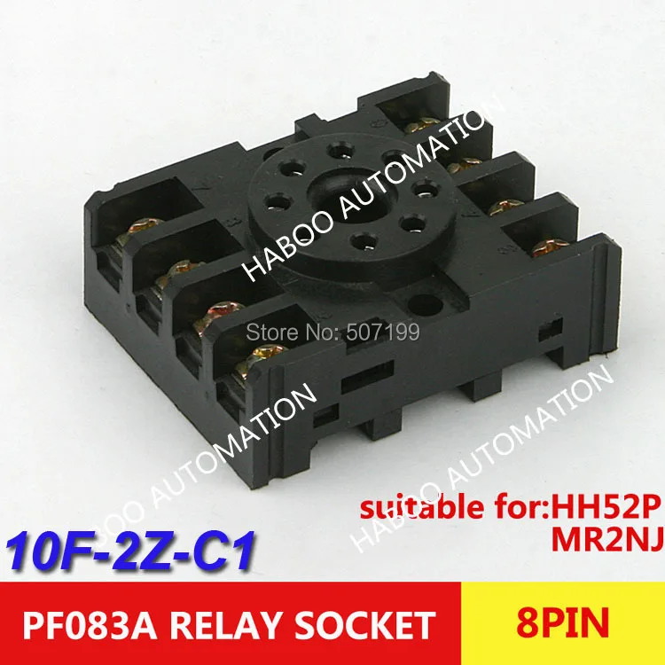 HABOO напрямую с фабрики 10 шт./лот розетка для переключателя PCB мини Релейная (PF083A) 8