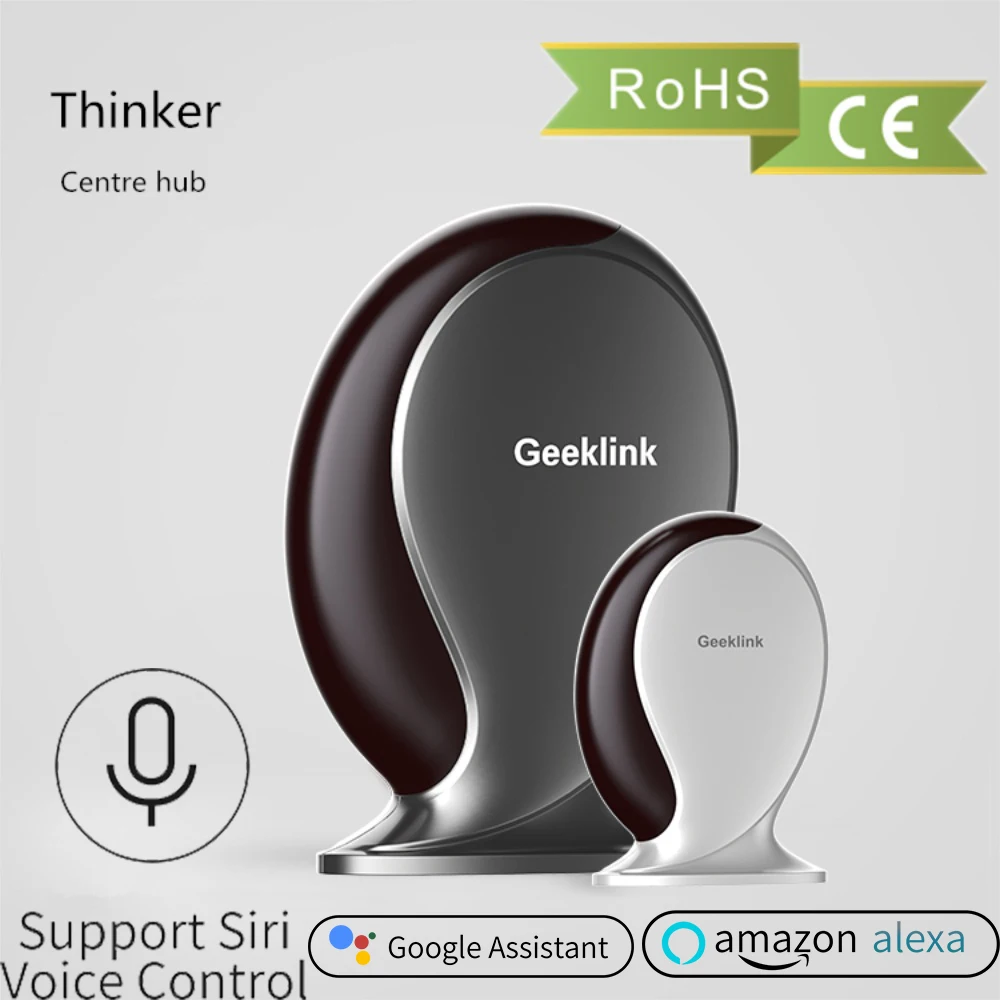 Geeklink Thinker Умный дом WiFi+ IR+ RF+ 4G пульт дистанционного управления приложение Siri Голосовое управление ler работа для Alexa Google центр автоматизации дома