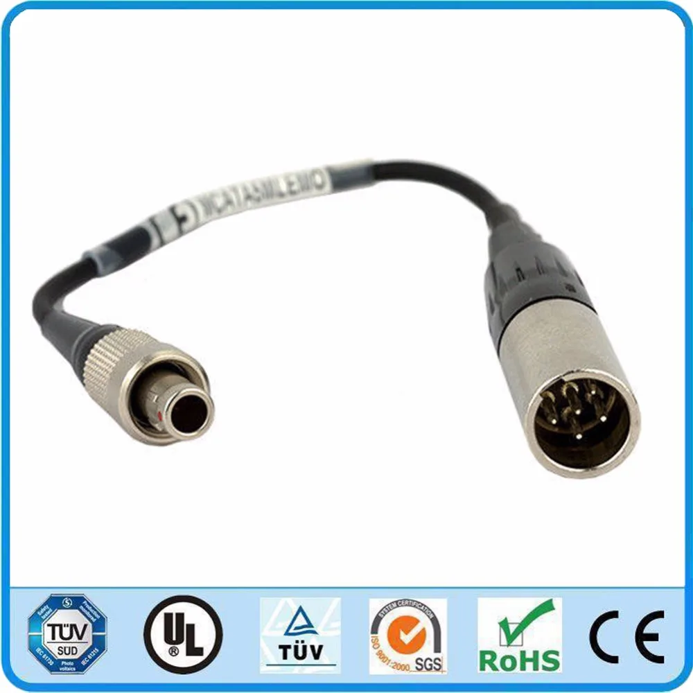 Lectrosonics TA5F к 3 контактному штекеру микрофонный кабель адаптер для микро